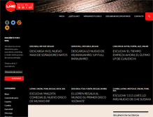 Tablet Screenshot of liberandomusica.com